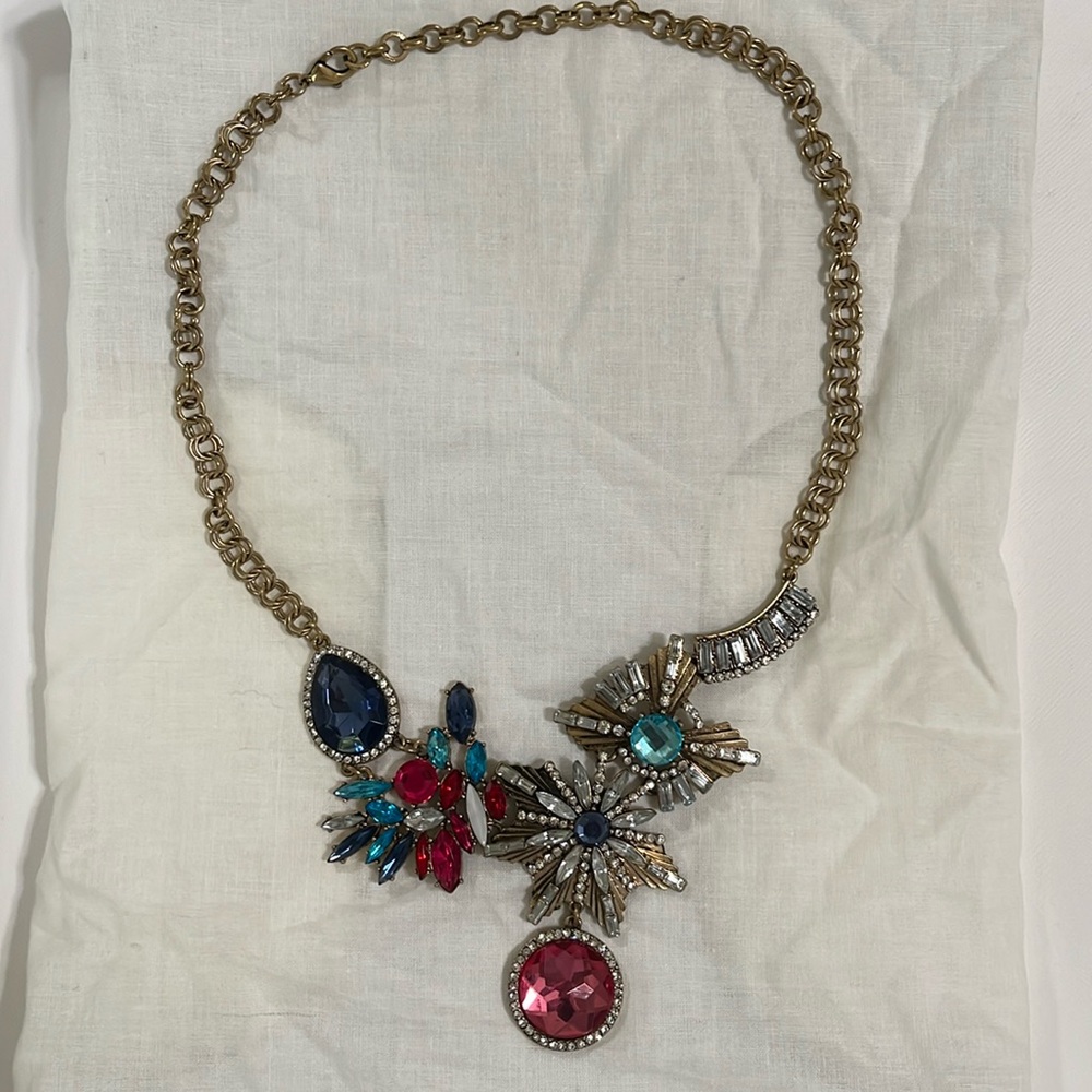 Multi-Colored Stone Necklace - image 7